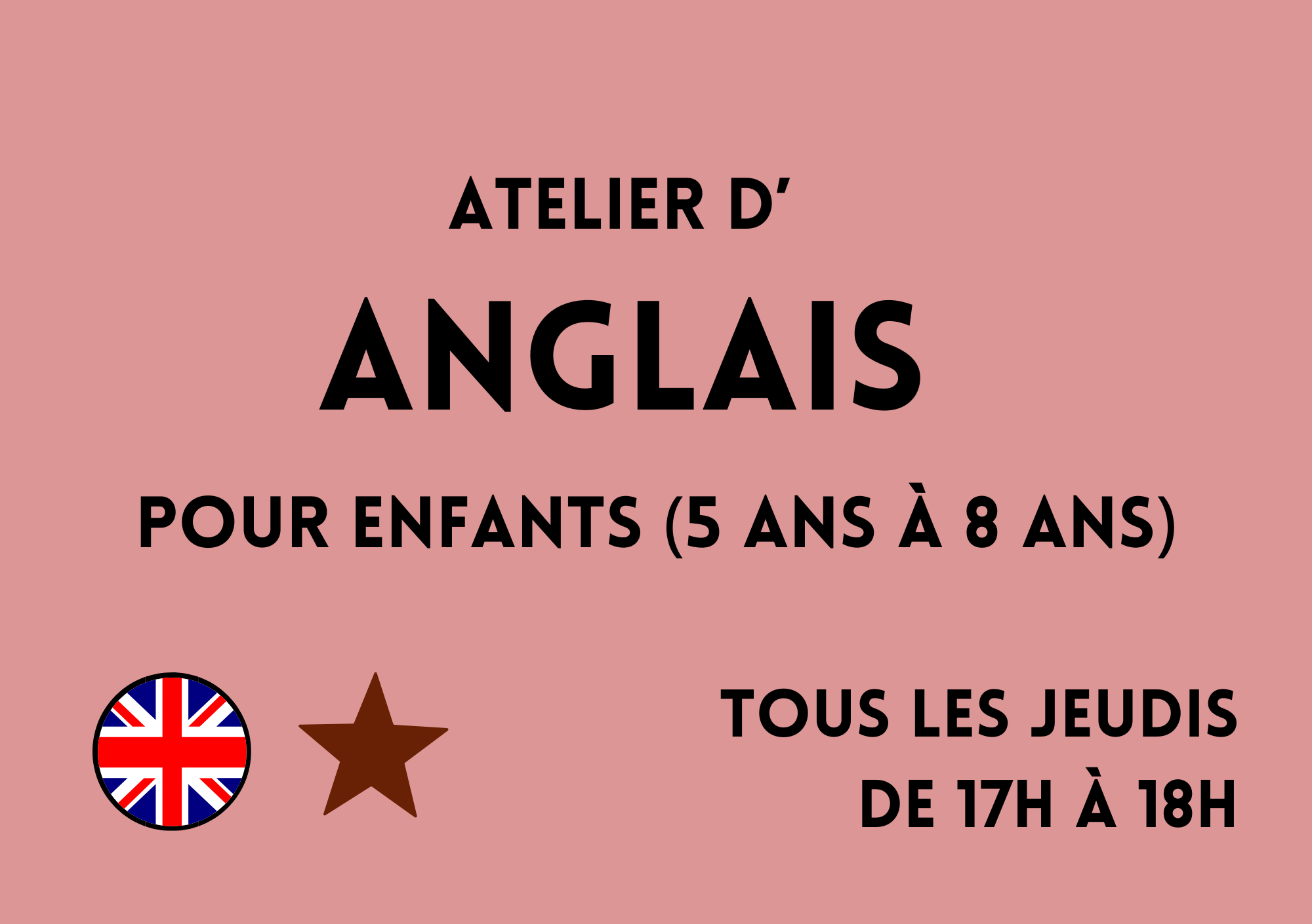 Anglais enfants